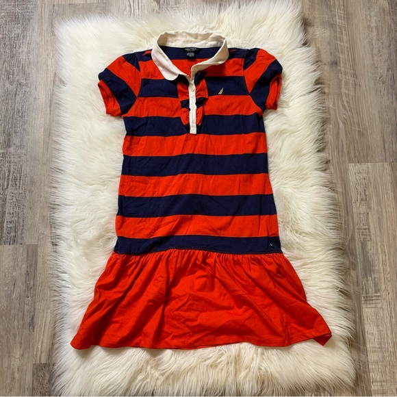 Nautical Striped Sailor Dress - Picture 1 of 4